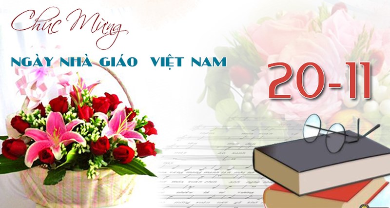 Lời chúc Thầy Cô ngày 20/11 bằng tiếng Anh