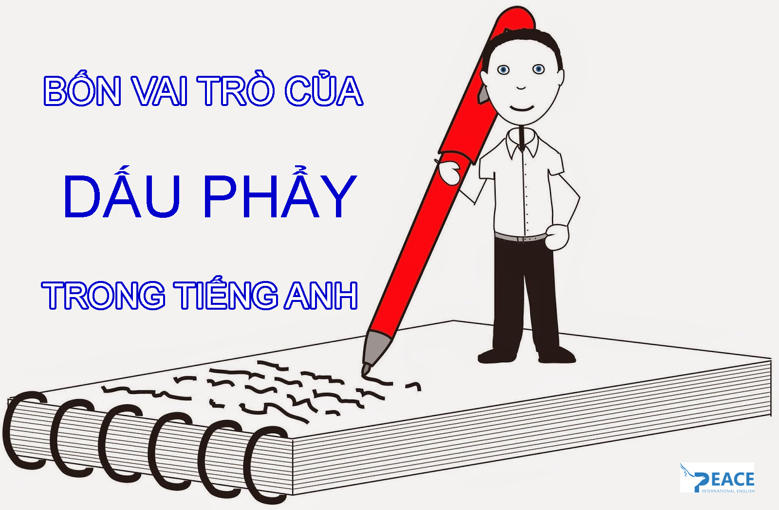 Bốn vai trò của dấu phẩy trong tiếng Anh